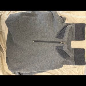 Hugo Boss zippier-neck sweatshirt